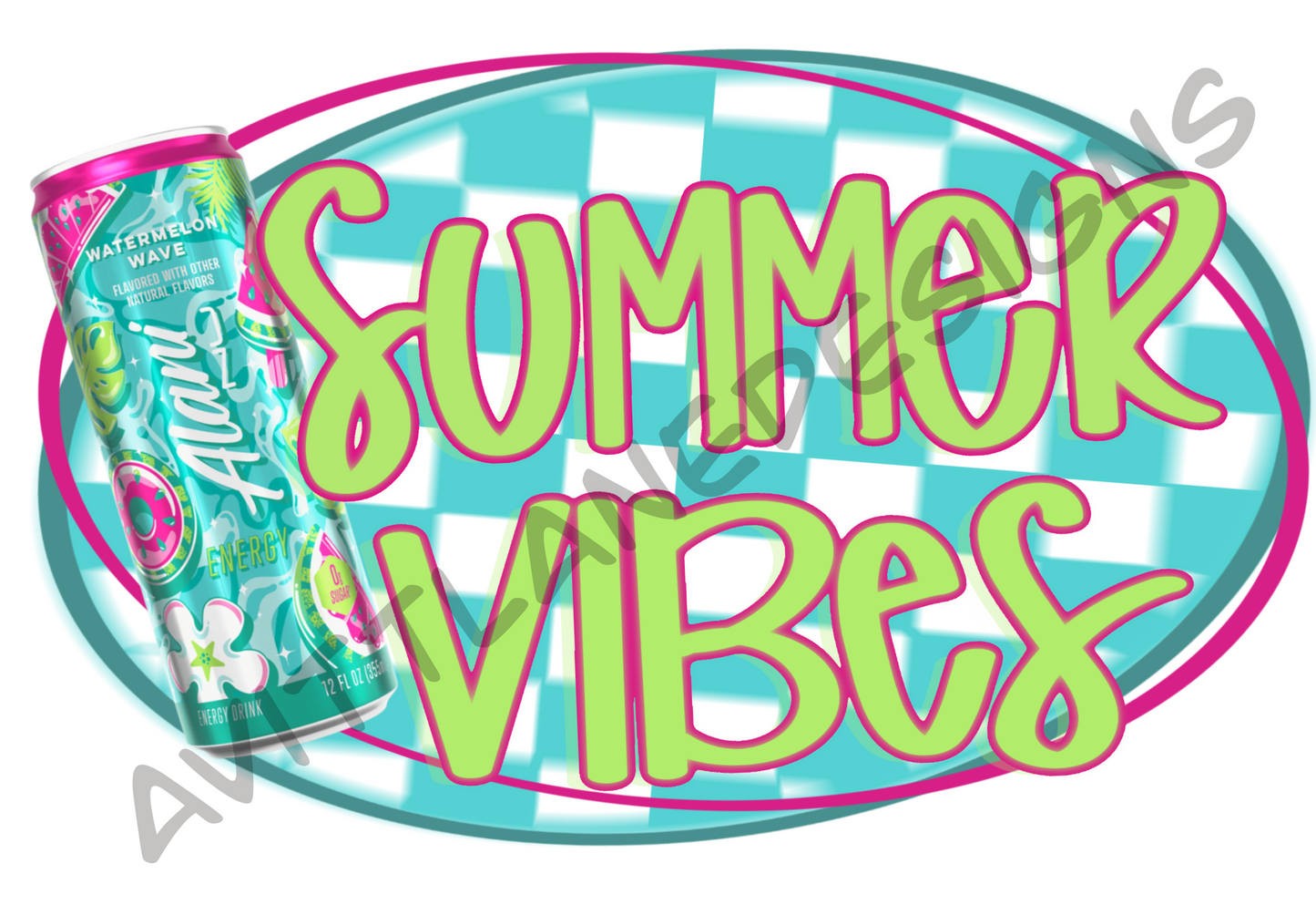 Alani Watermelon Summer Vibes PNG